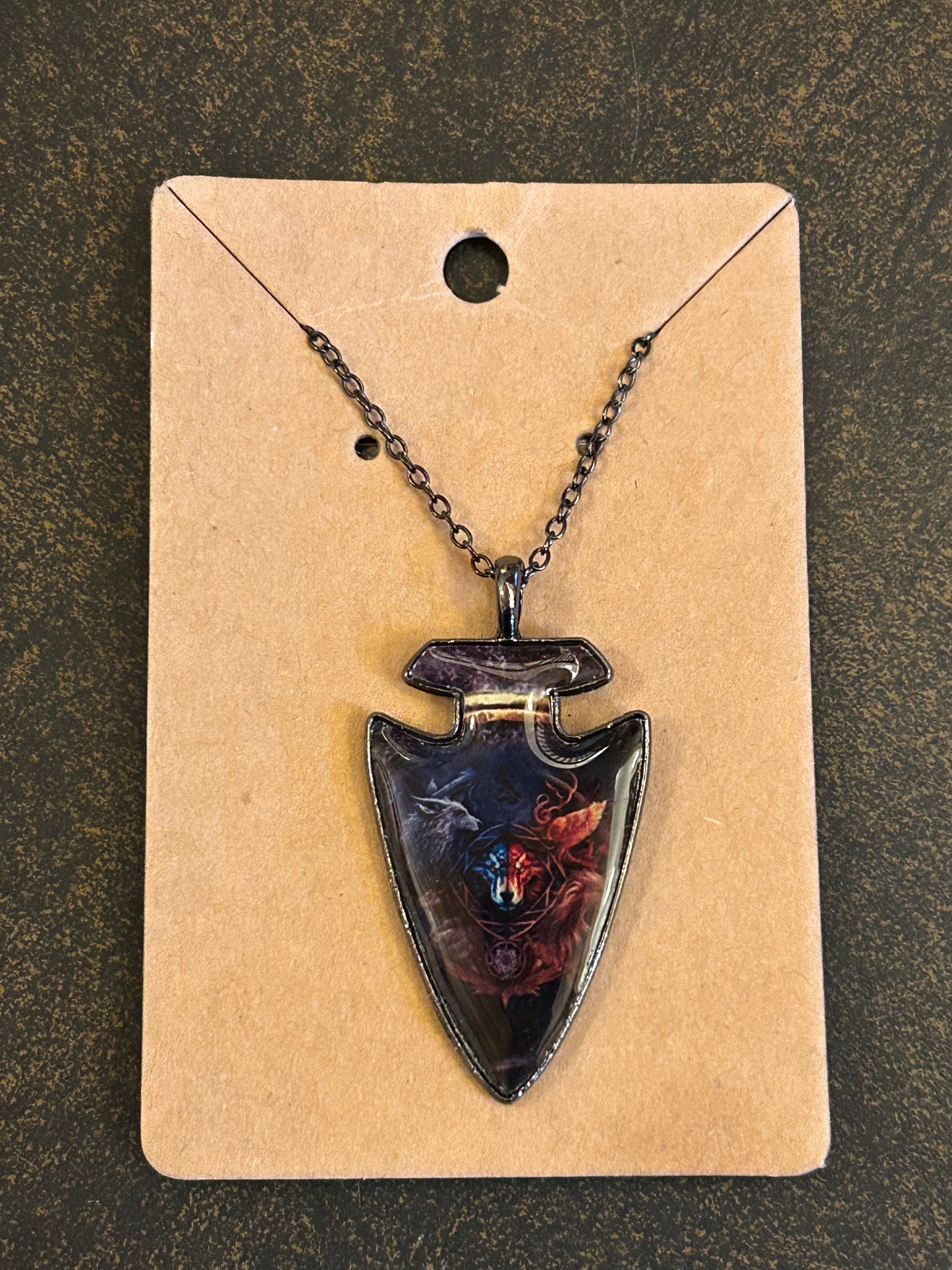Arrowhead Necklaces by Kokum Daniels of One Arrow Reserve