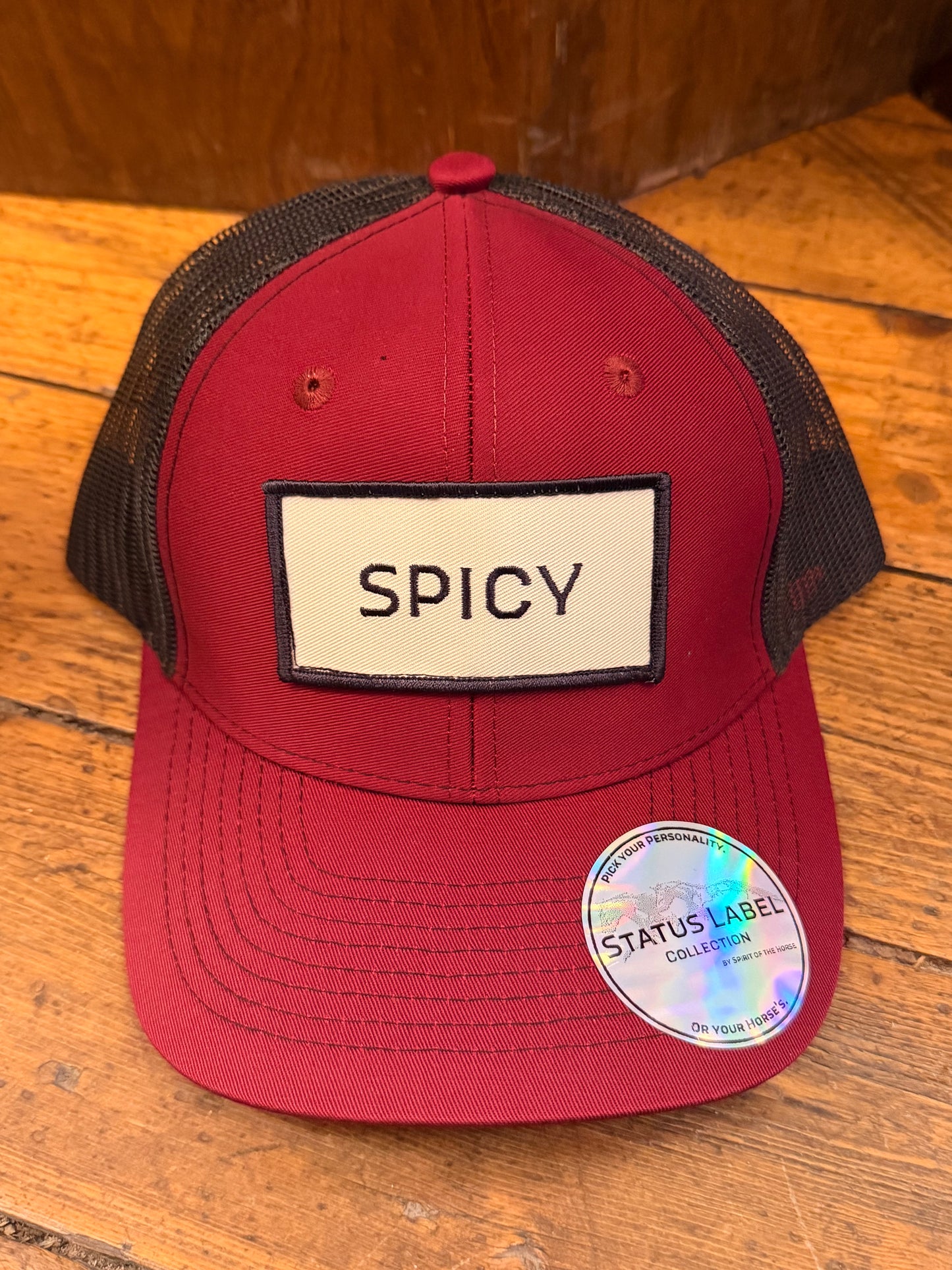 SPICY Hat – Status Label Collection