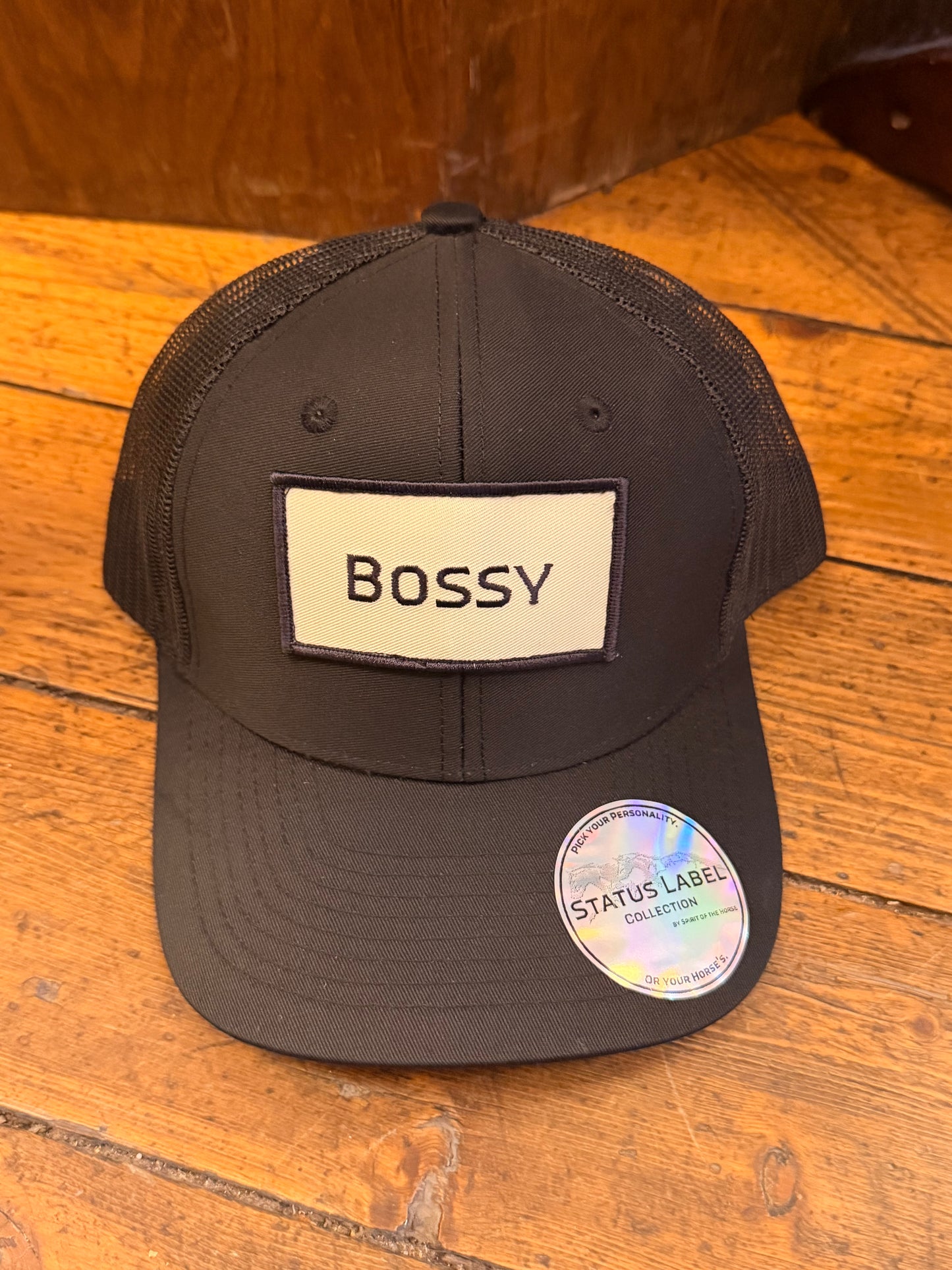 BOSSY Hat – Status Label Collection