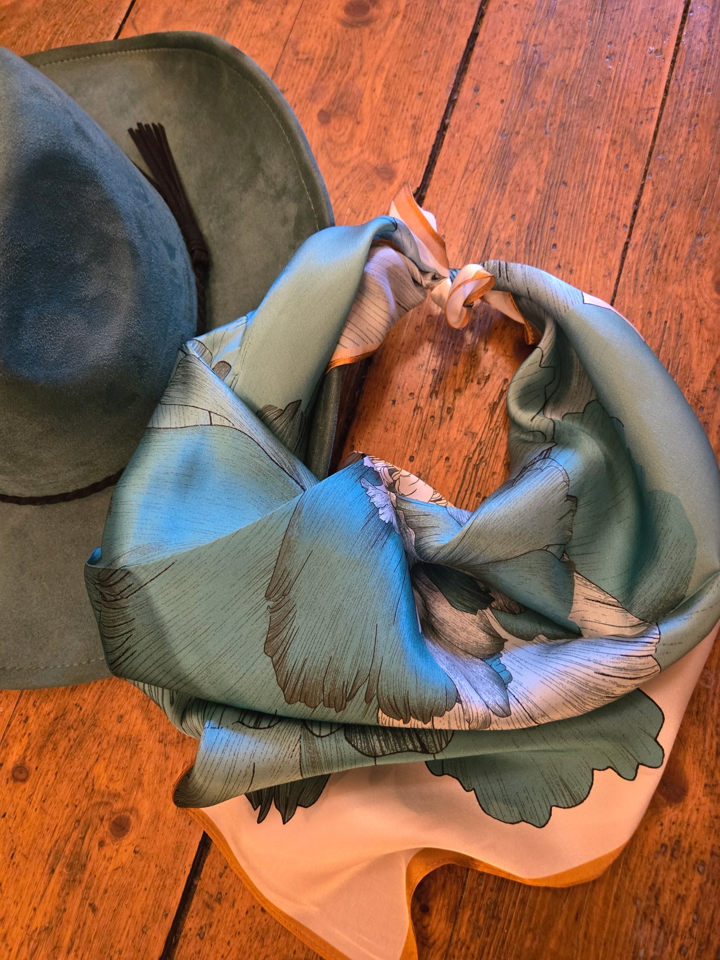 Mulberry Silk Scarves - Square