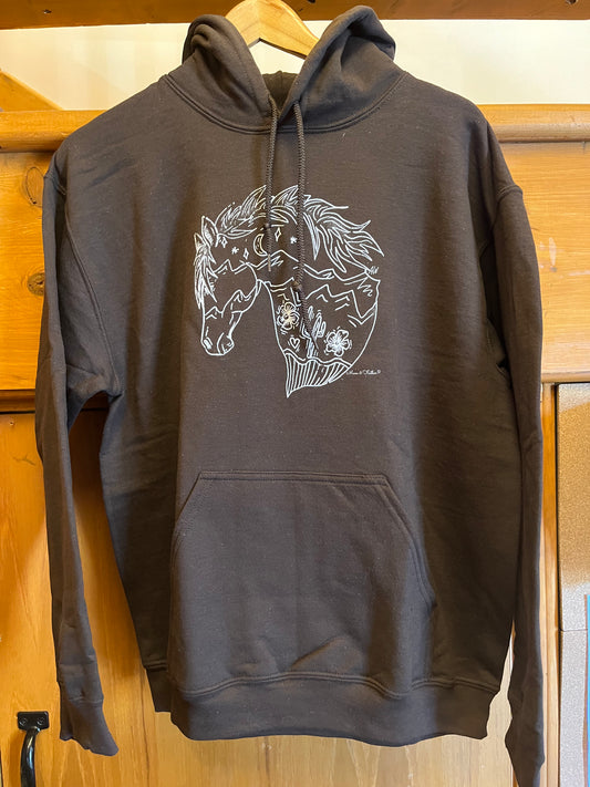 Mane & Feather Hoodies