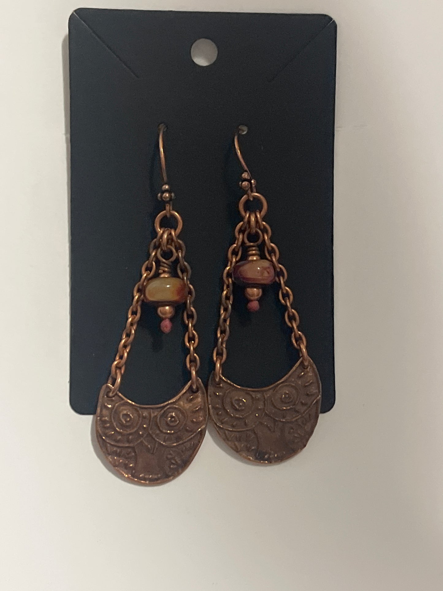 La Plume Noire Owl Dangles