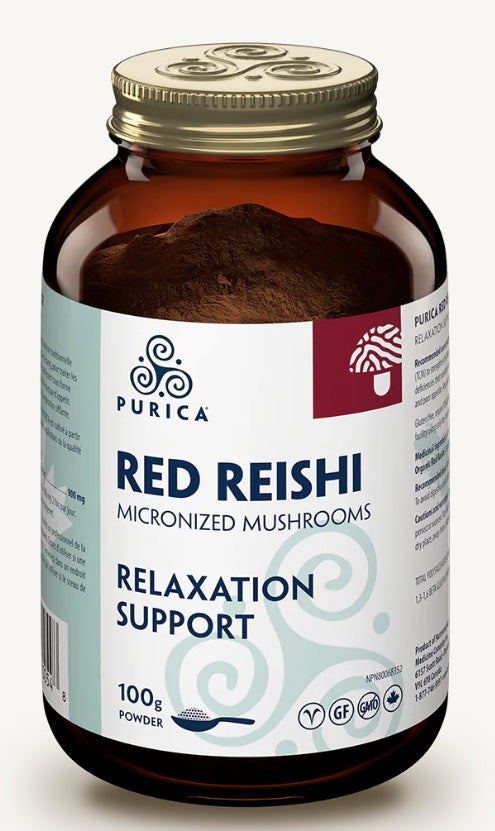 Purica Red Reishi Micronized Mushrooms (Human)