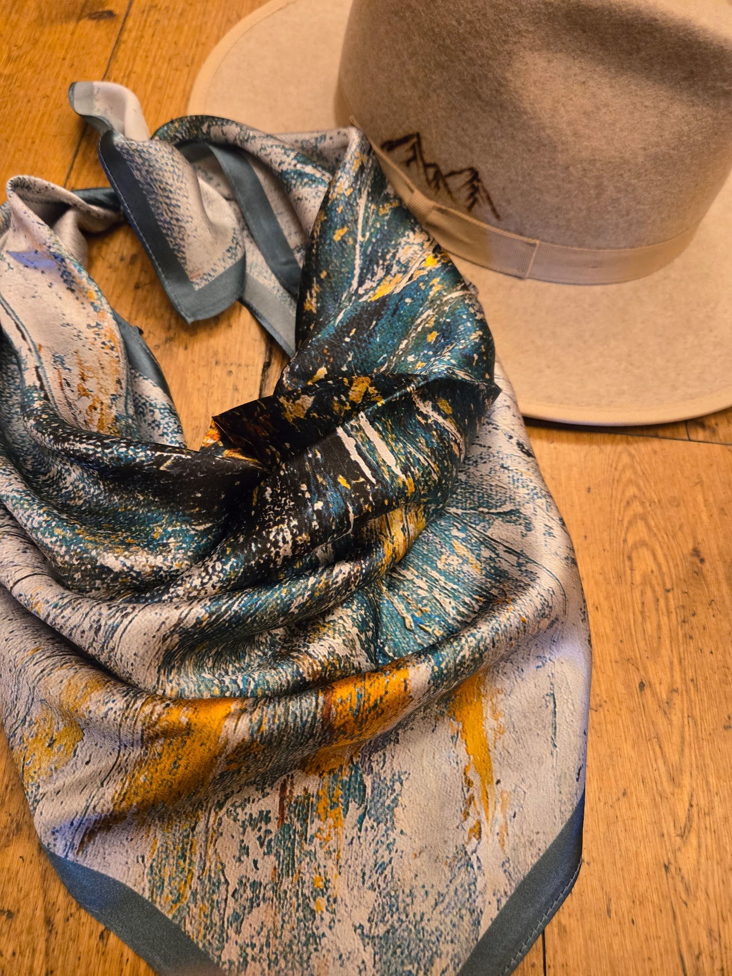 Mulberry Silk Scarves - Square