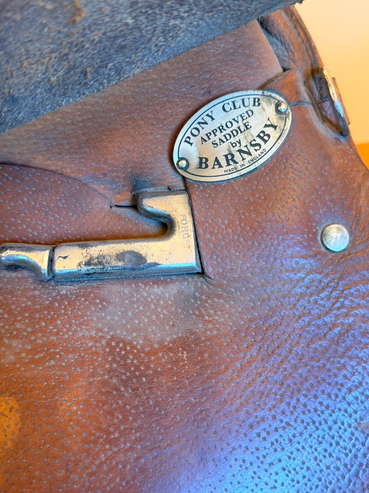 Barnsby 16" English Saddle | Heartland TV Set