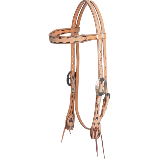 Cashel Buckstitched Browband Headstall