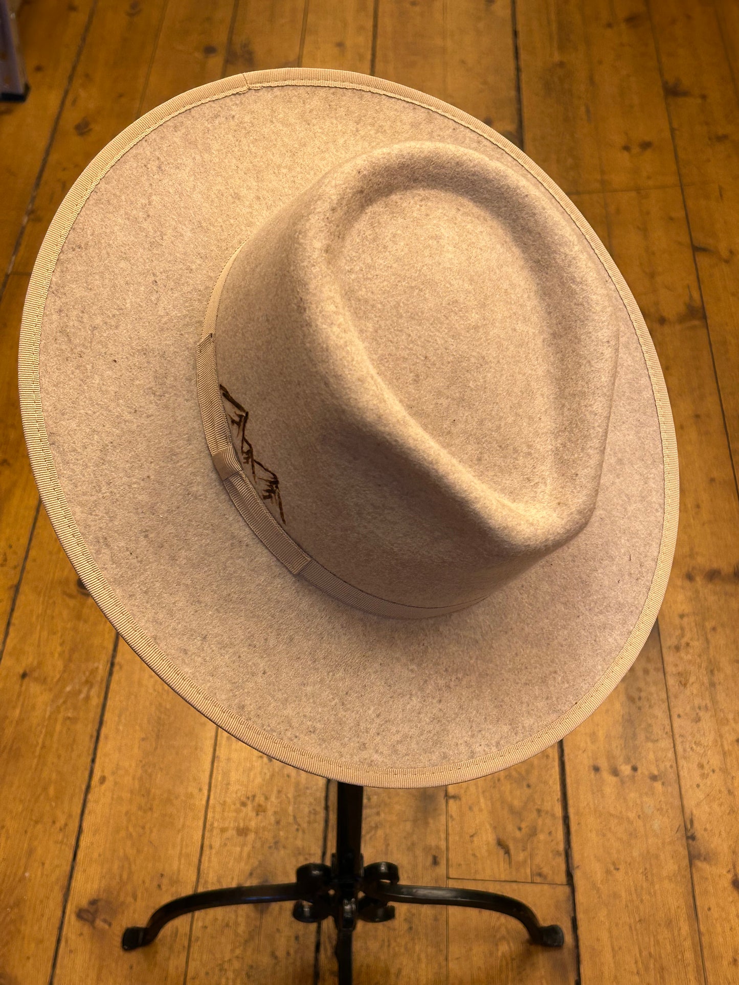 Mane & Feather Pyrography Burned Hats