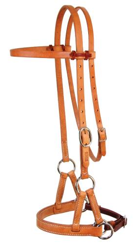 Professional’s Choice Doubled & Stitched Leather Nose Side Pull