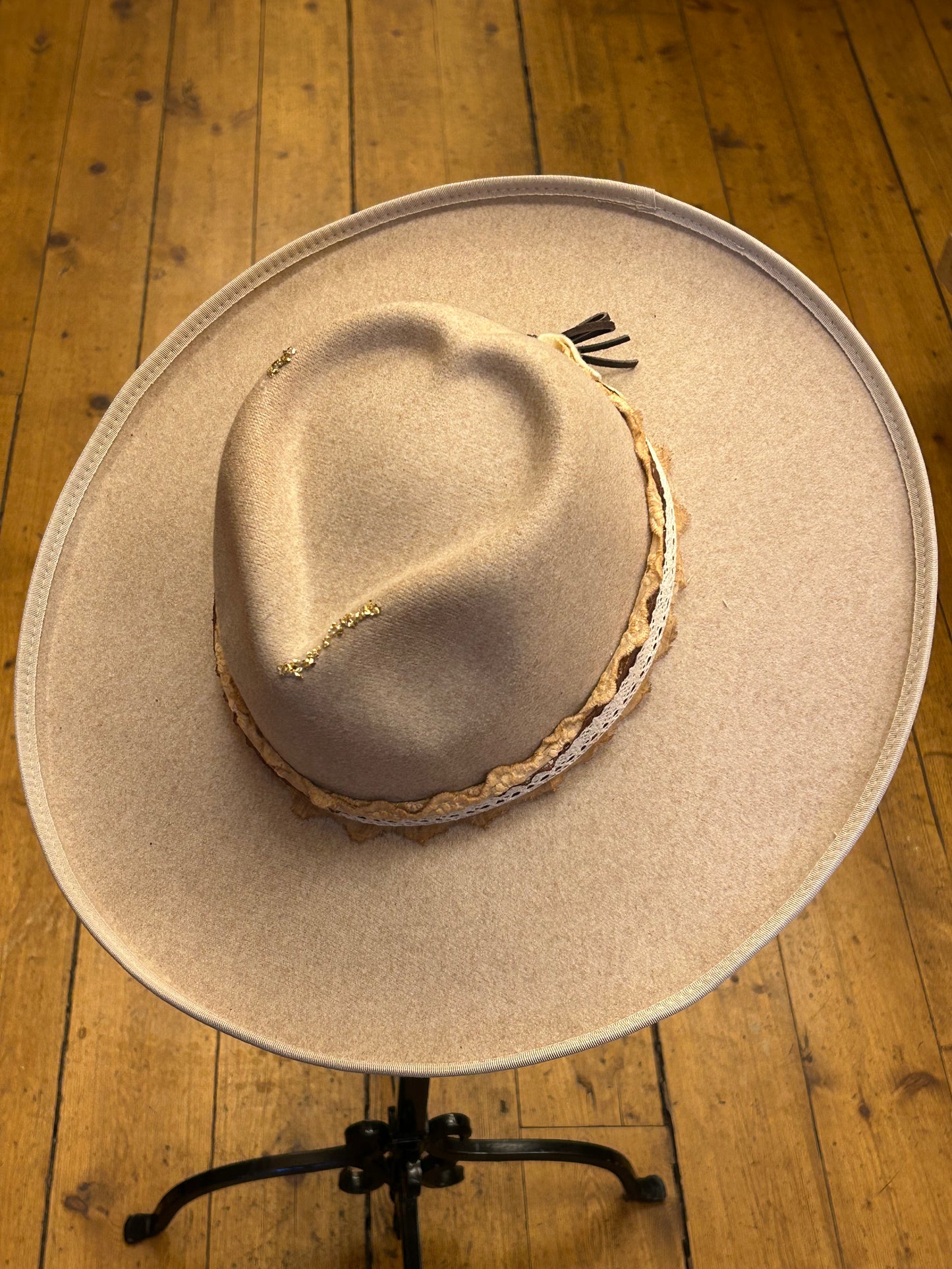 Mane & Feather Pyrography Burned Hats