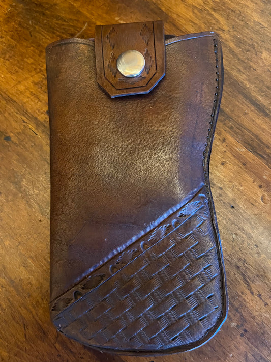 Mane & Feather Leather Belt Cell Phone Holder