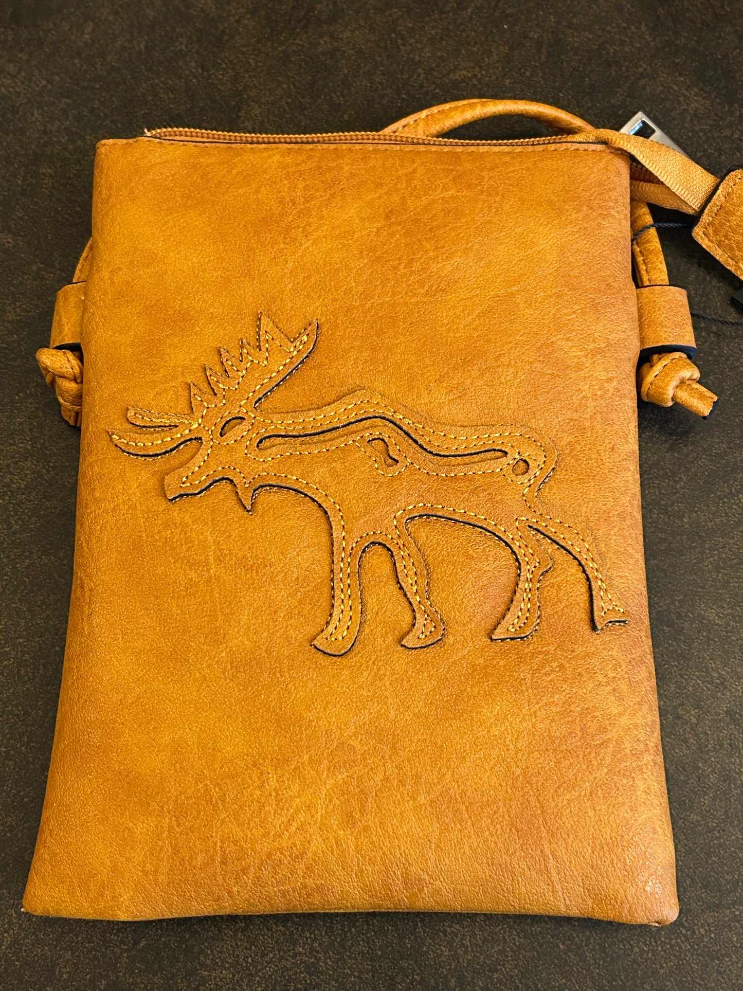 Faux-Leather Crossbody Purses