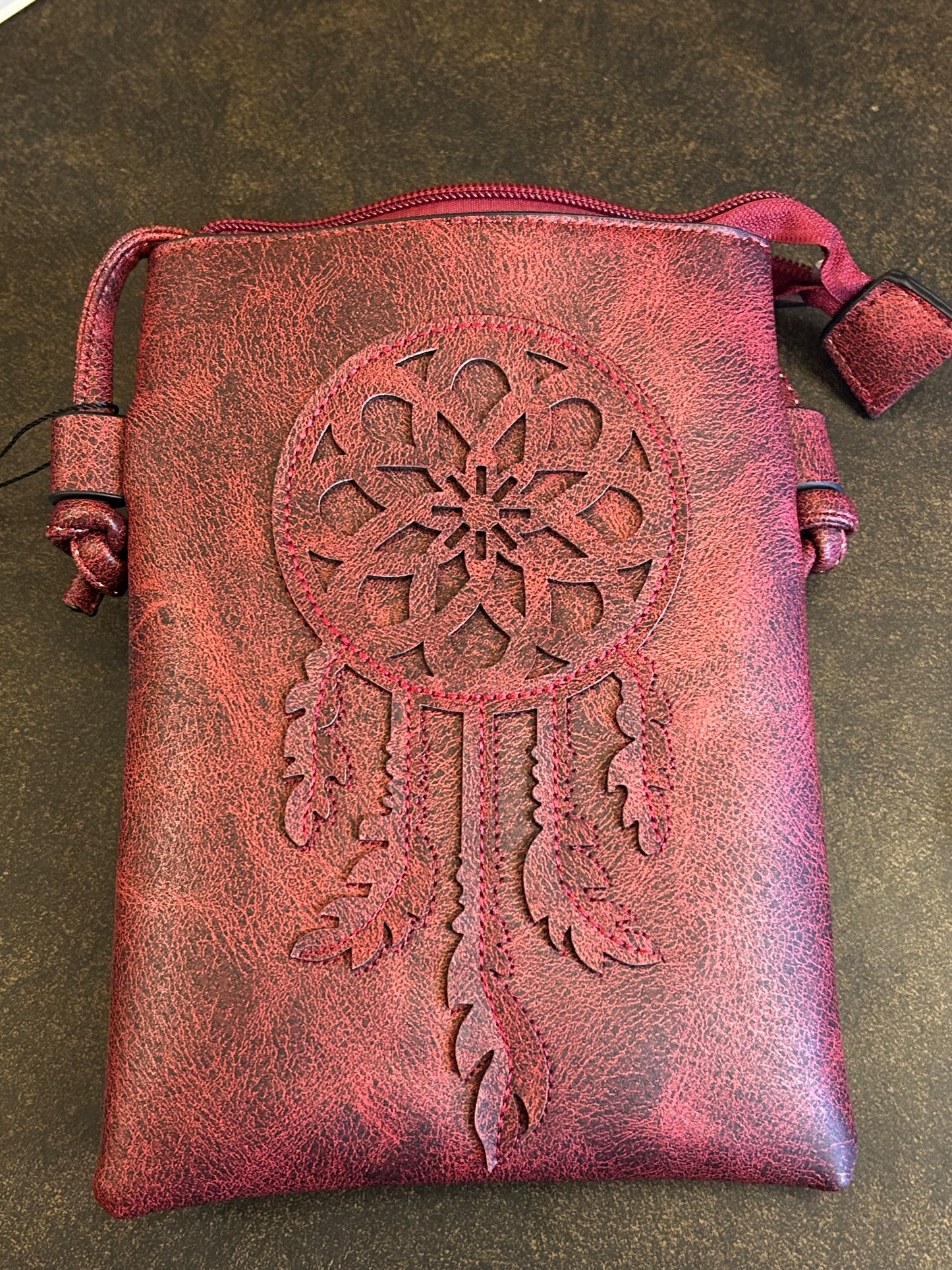 Faux-Leather Crossbody Purses