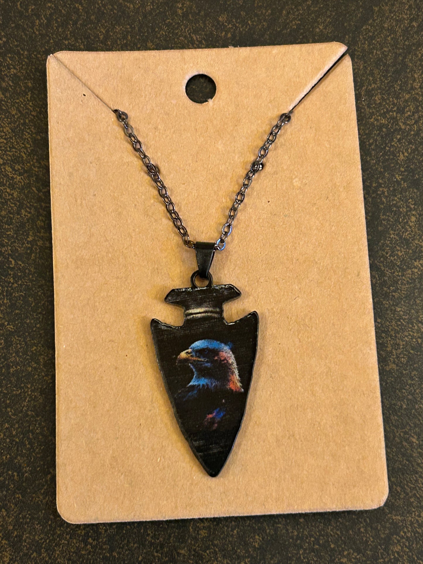Arrowhead Necklaces by Kokum Daniels of One Arrow Reserve