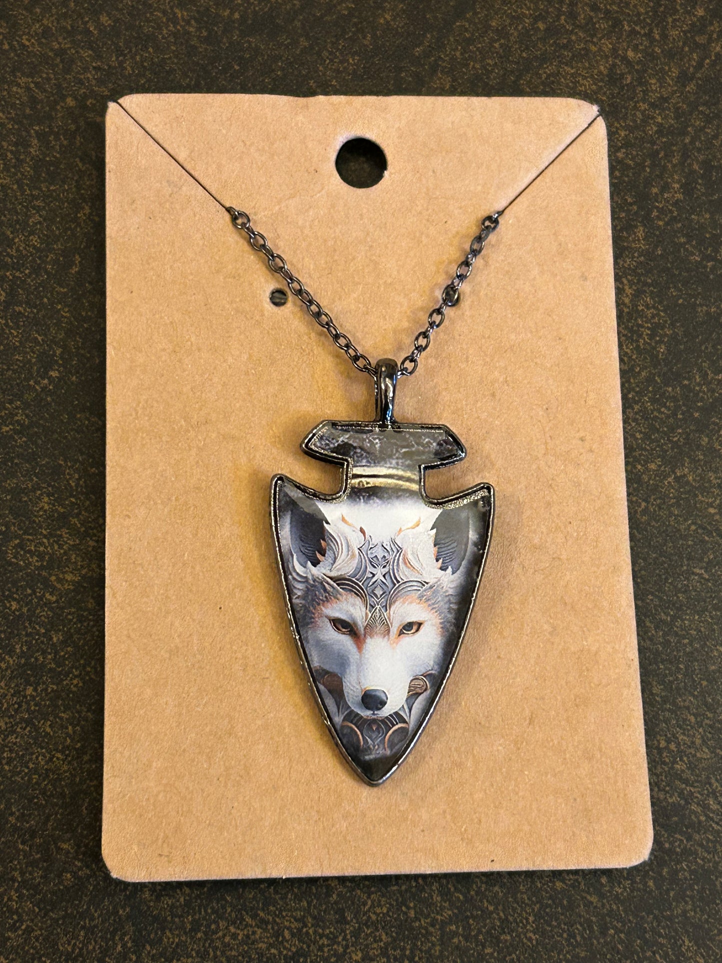 Arrowhead Necklaces by Kokum Daniels of One Arrow Reserve