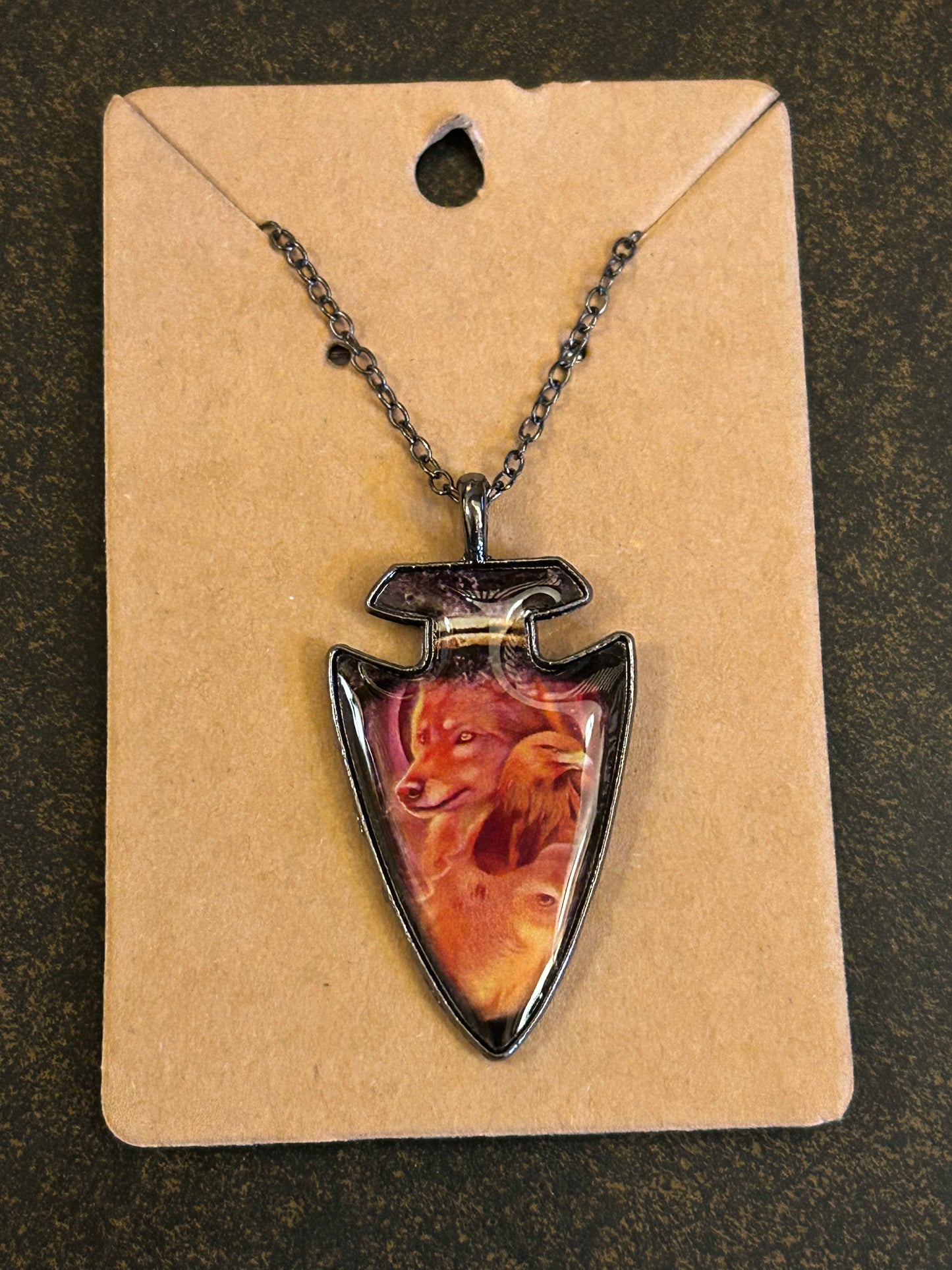 Arrowhead Necklaces by Kokum Daniels of One Arrow Reserve