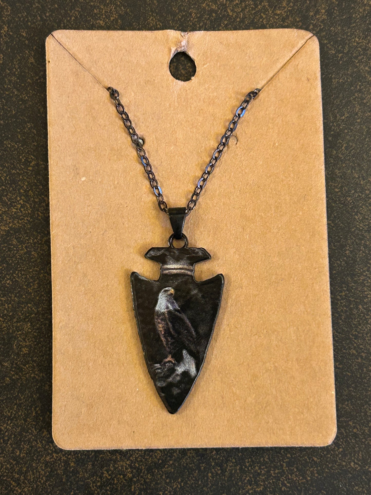 Arrowhead Necklaces by Kokum Daniels of One Arrow Reserve