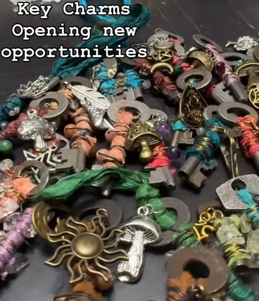 La Plume Noire Magic Key Charms
