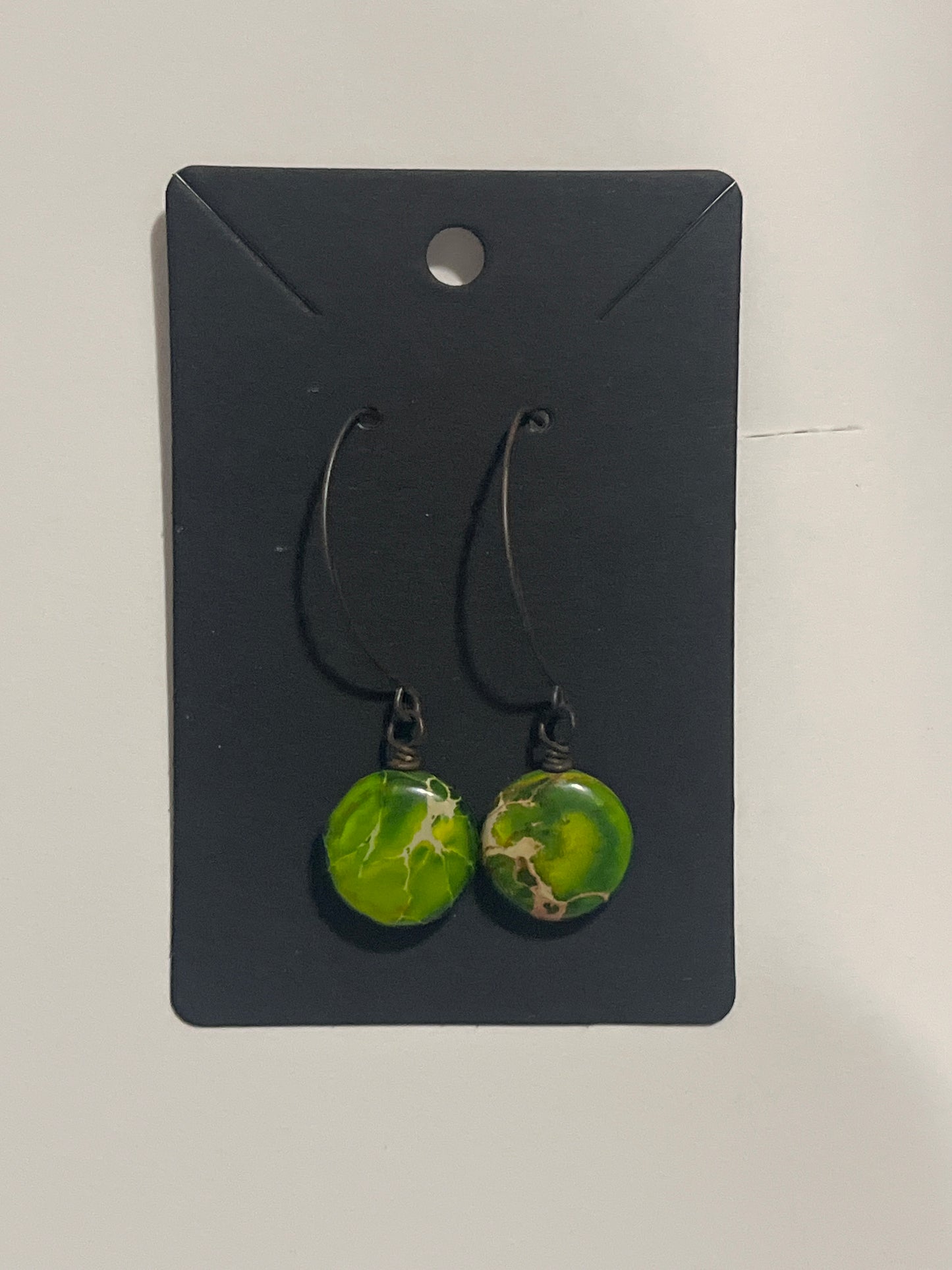 La Plume Noire Long Dangle Earrings