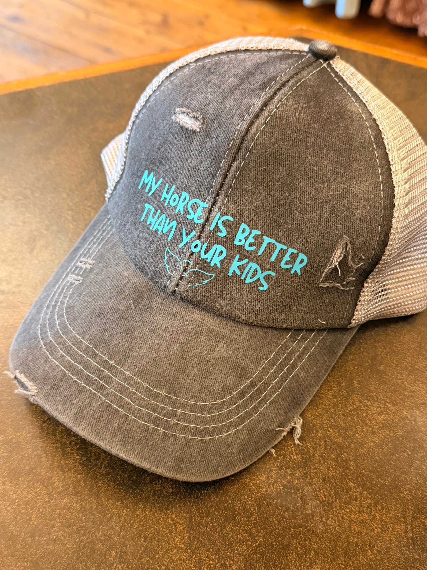 High Pony Trucker Hats