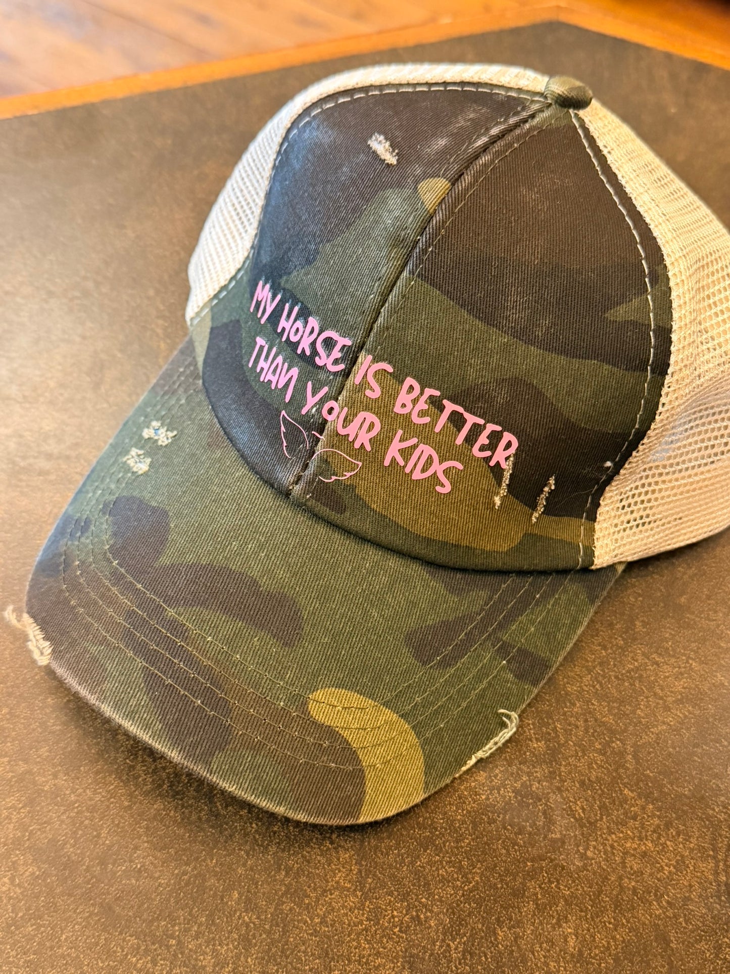 High Pony Trucker Hats