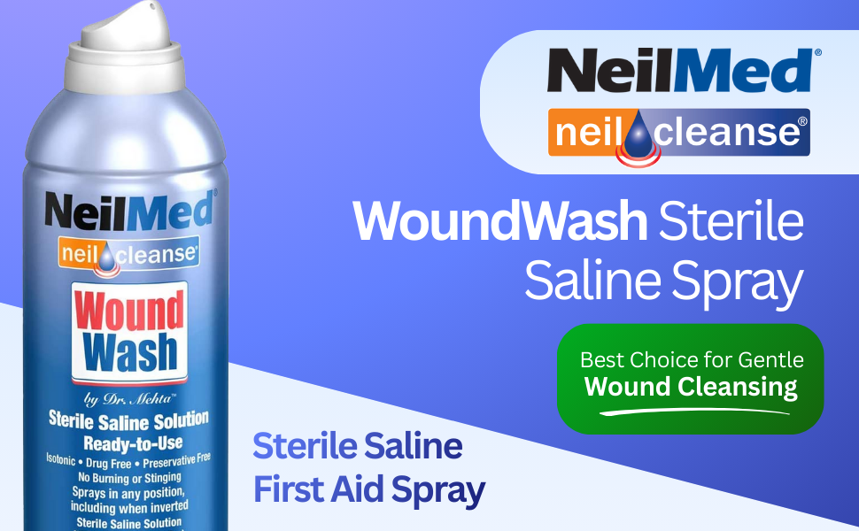 NeilMed Antiseptic Wound Wash