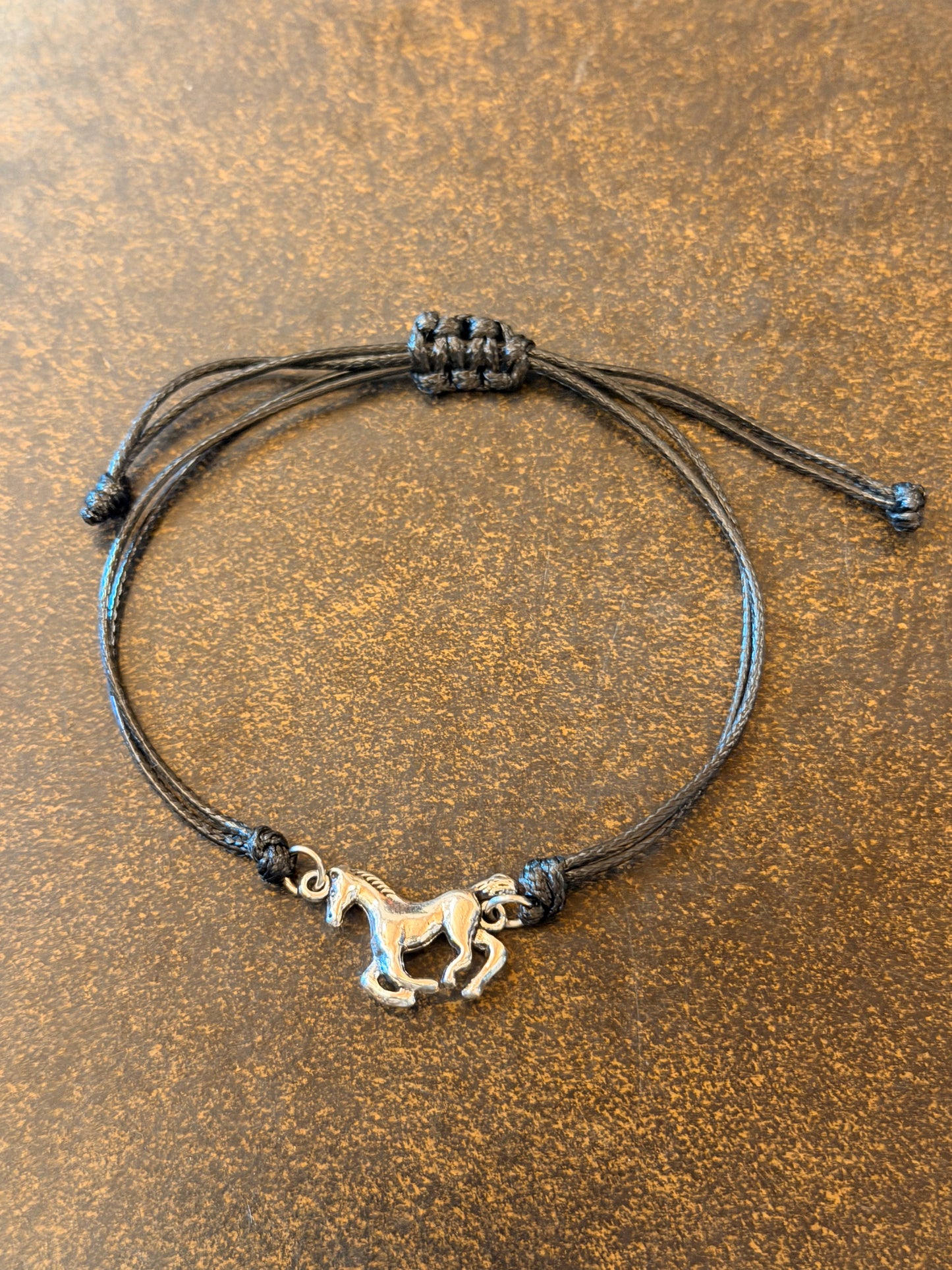 Horse Love Adjustable Rope Bracelets