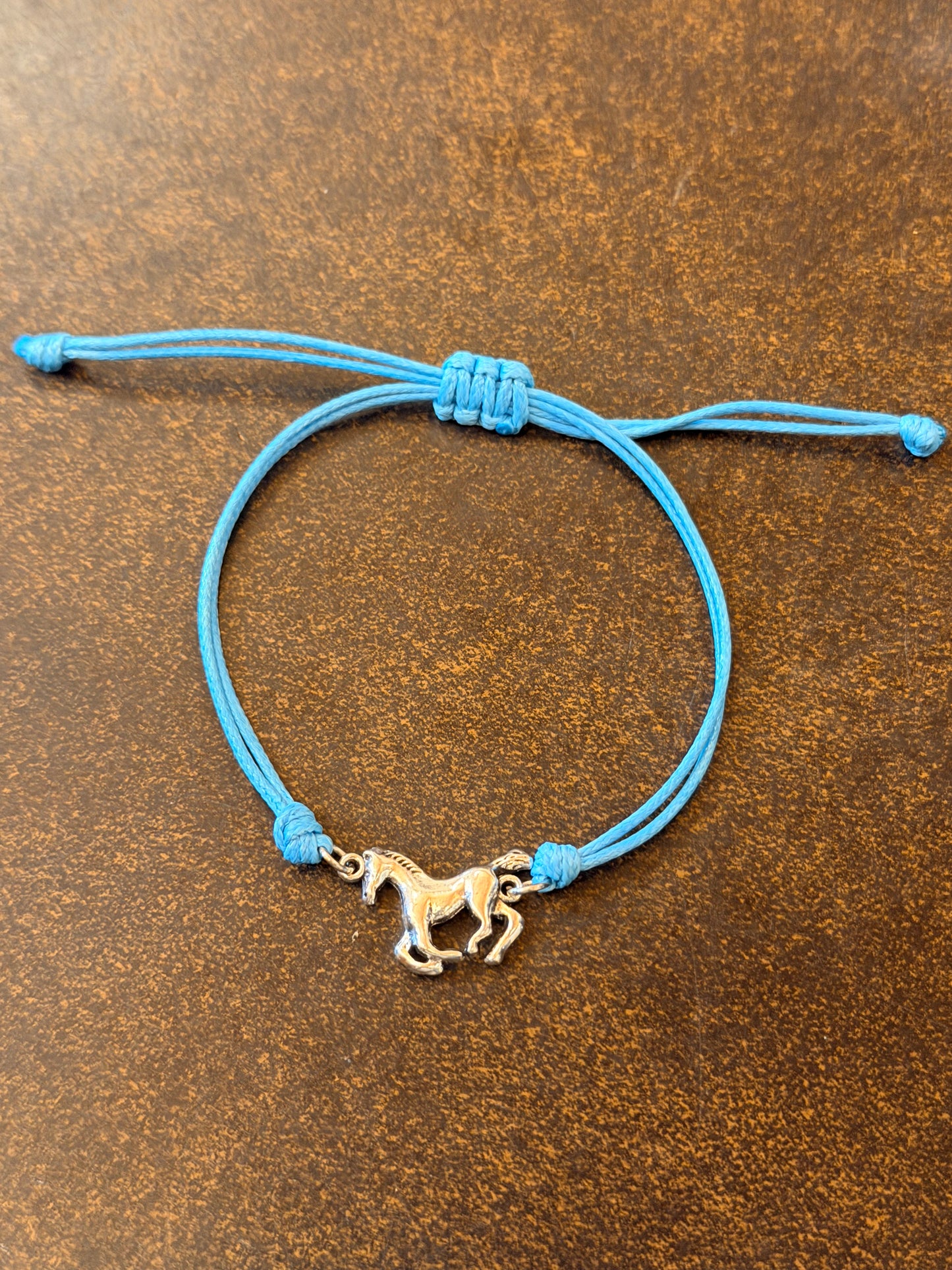 Horse Love Adjustable Rope Bracelets