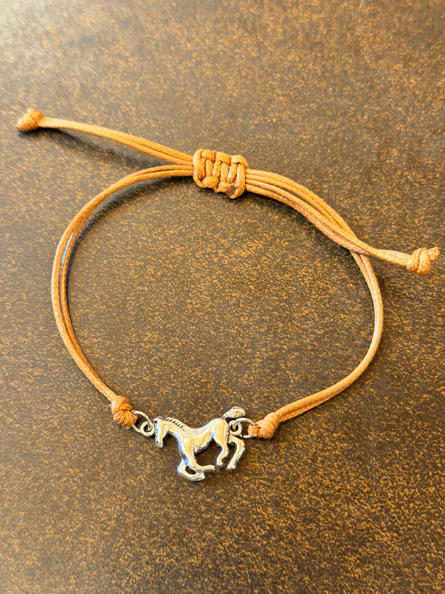 Horse Love Adjustable Rope Bracelets