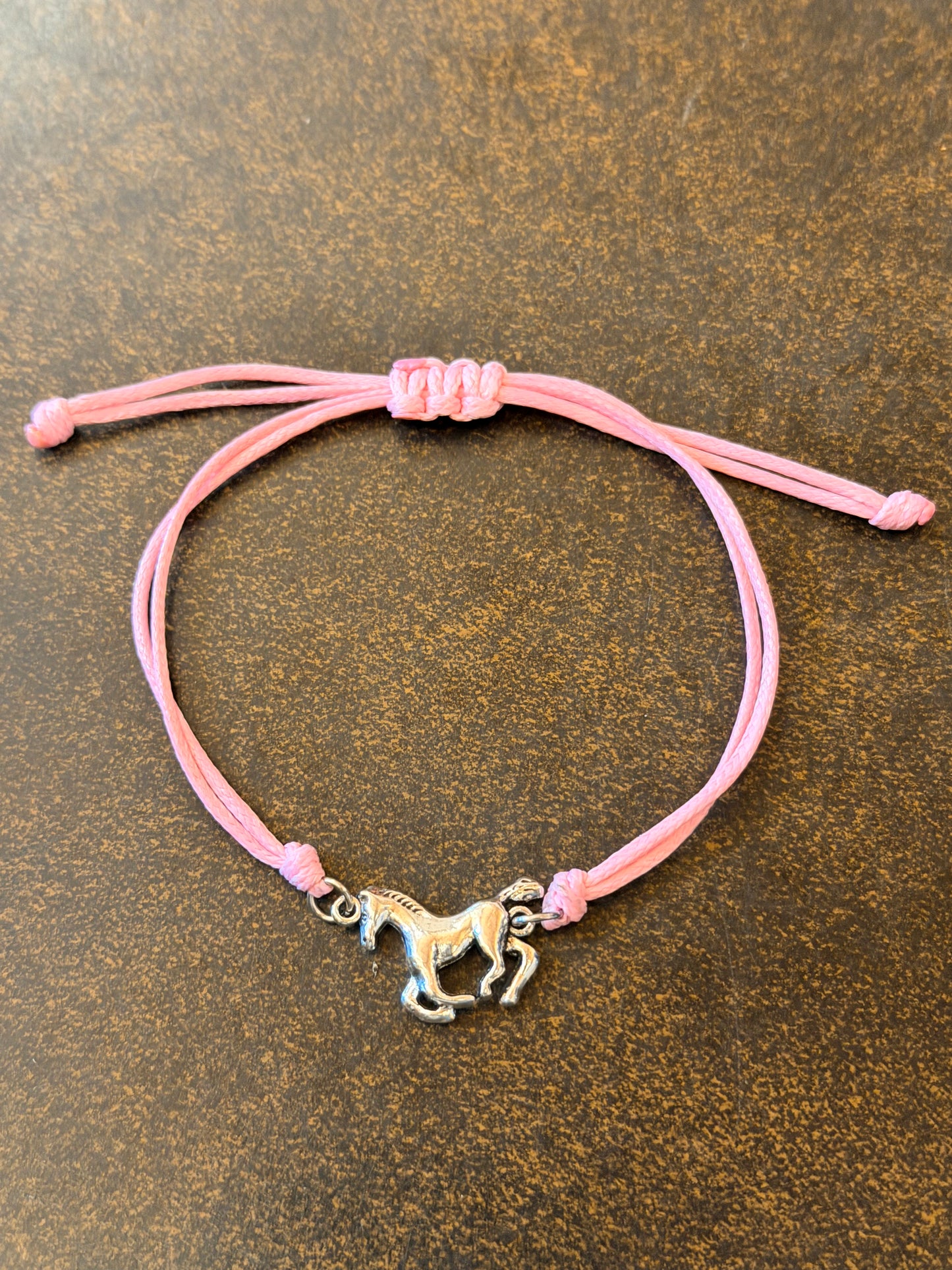 Horse Love Adjustable Rope Bracelets