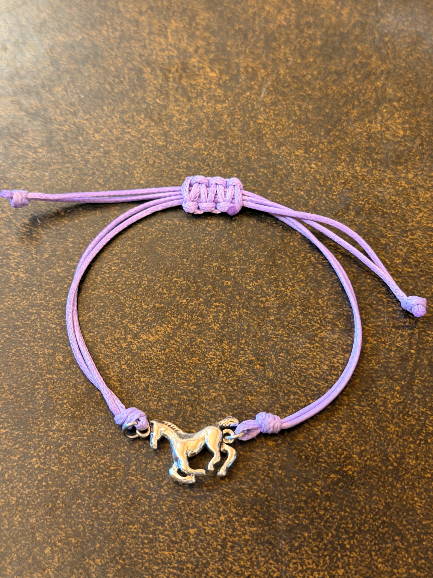 Horse Love Adjustable Rope Bracelets