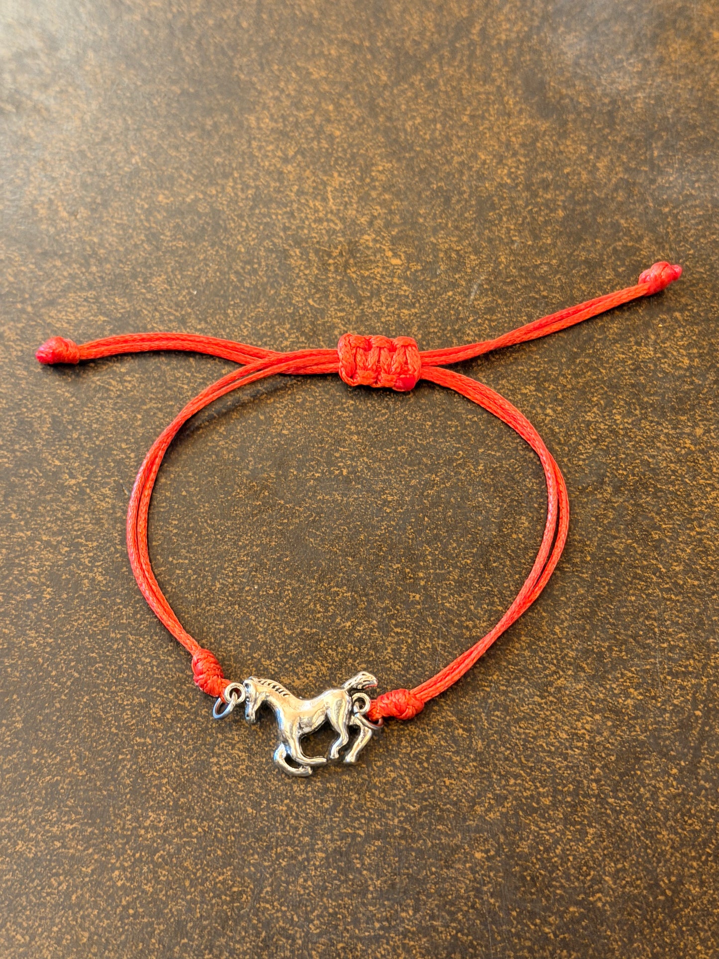 Horse Love Adjustable Rope Bracelets