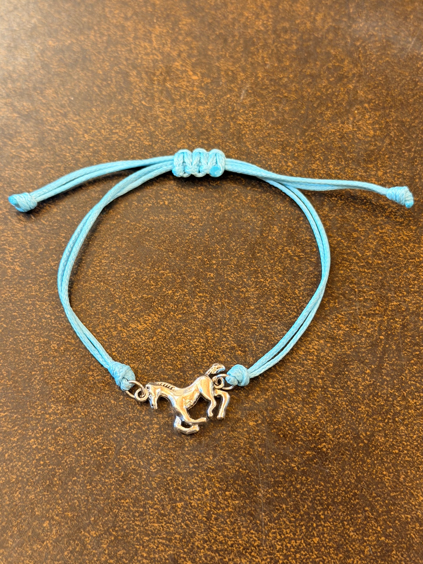 Horse Love Adjustable Rope Bracelets