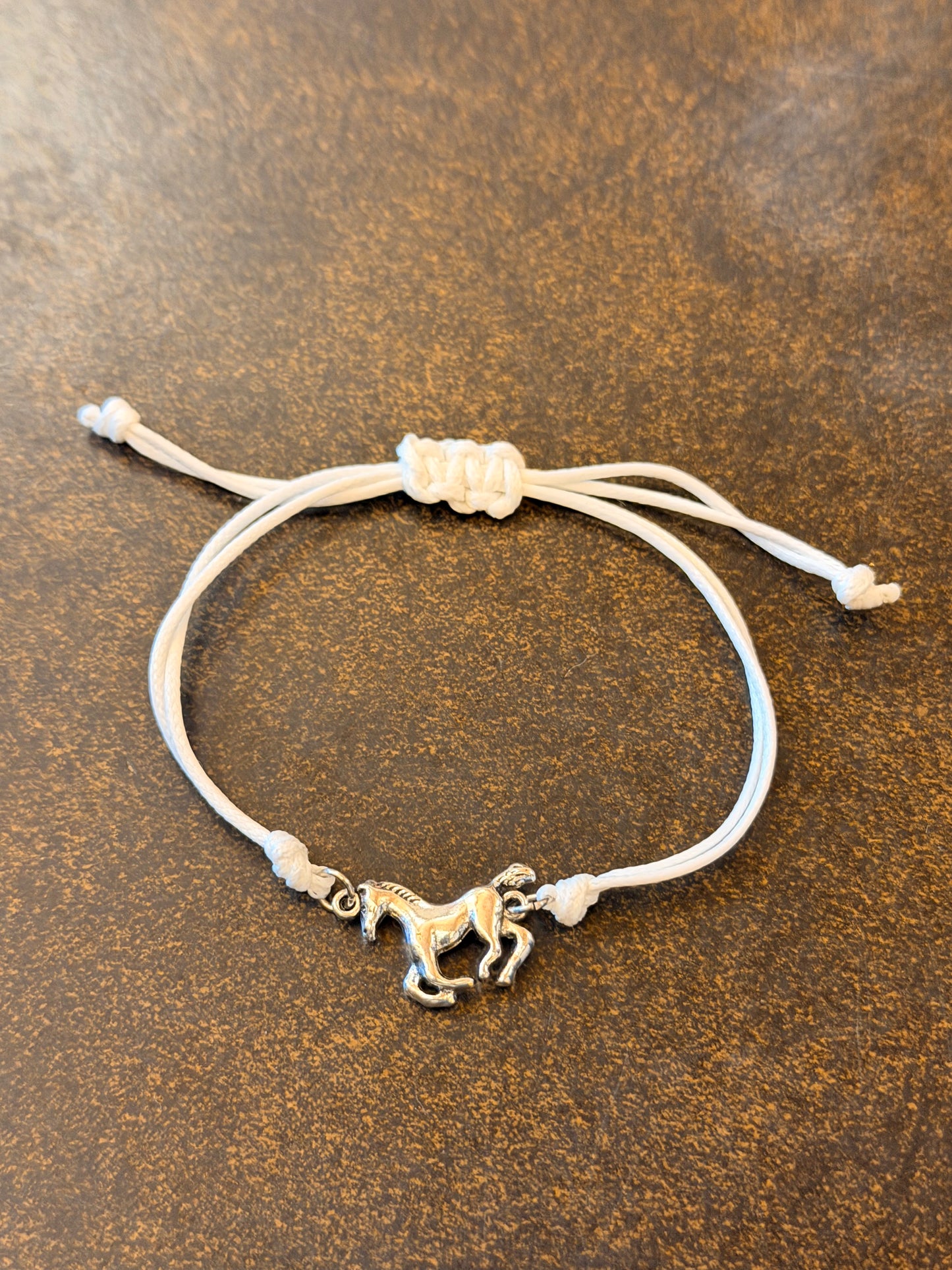 Horse Love Adjustable Rope Bracelets