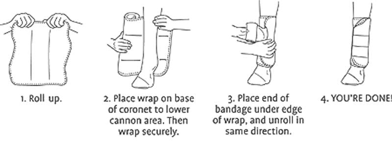 Shedrow No Bow Leg Wraps - *NEW in Package