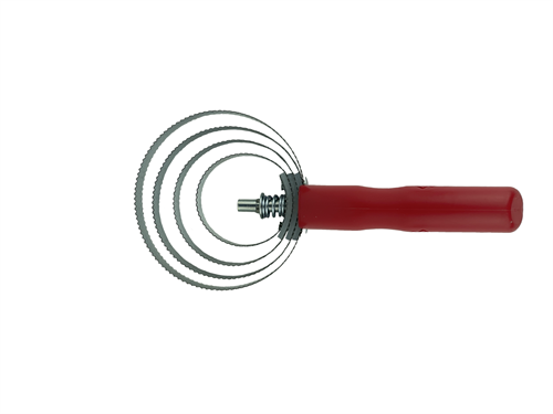Spiral Steel Grooming Comb