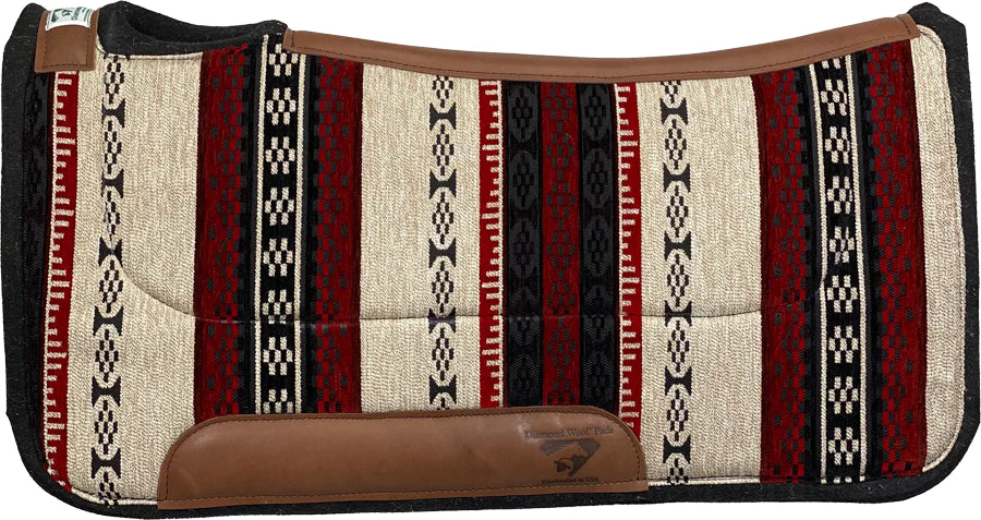 Diamond Wool Contoured Ranch Pad