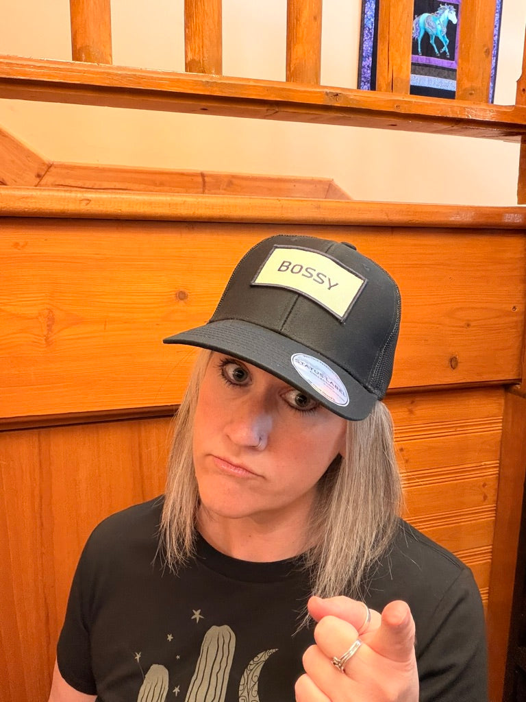 BOSSY Hat – Status Label Collection