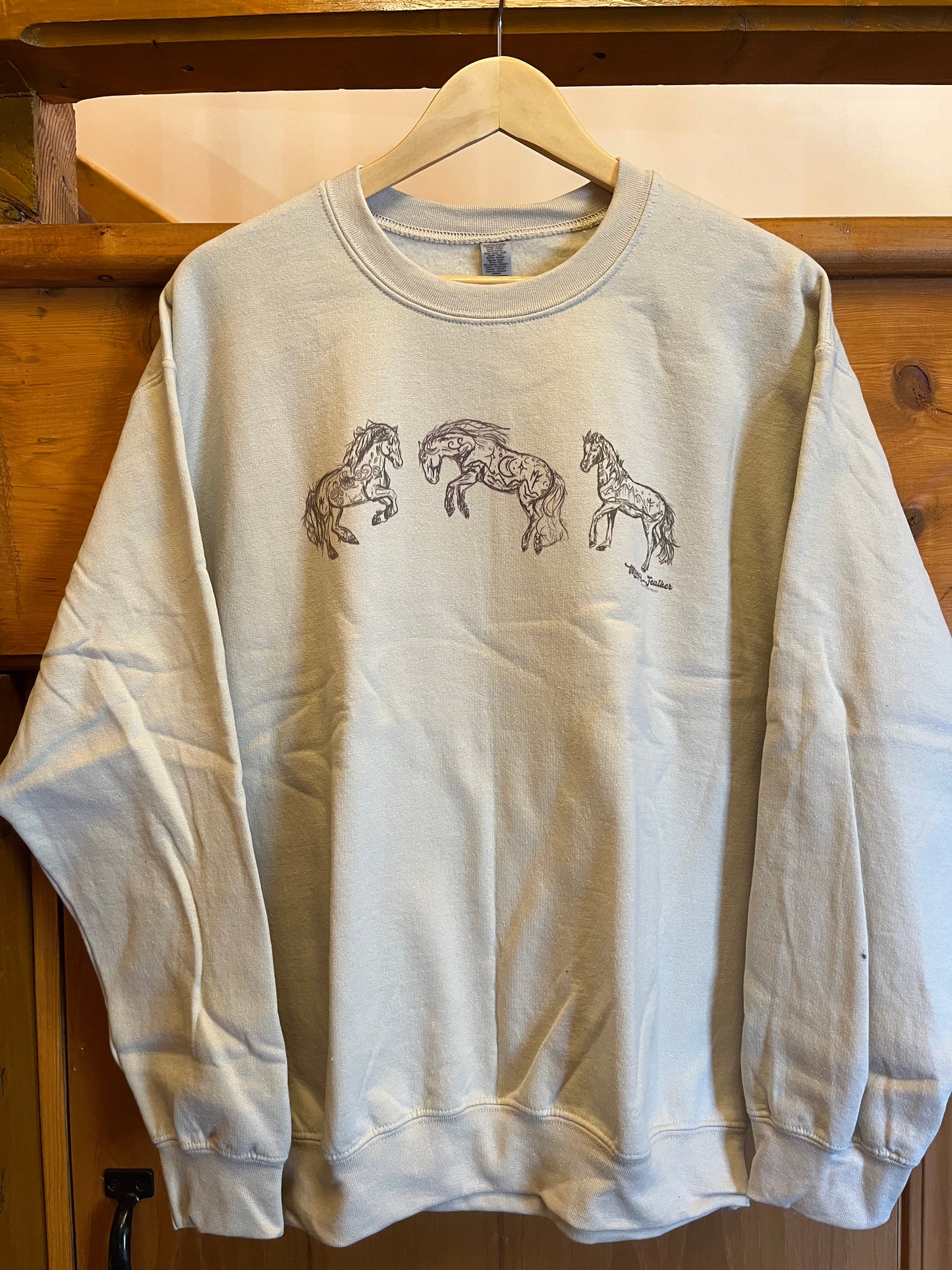 Mane & Feather Crewneck Sweatshirts