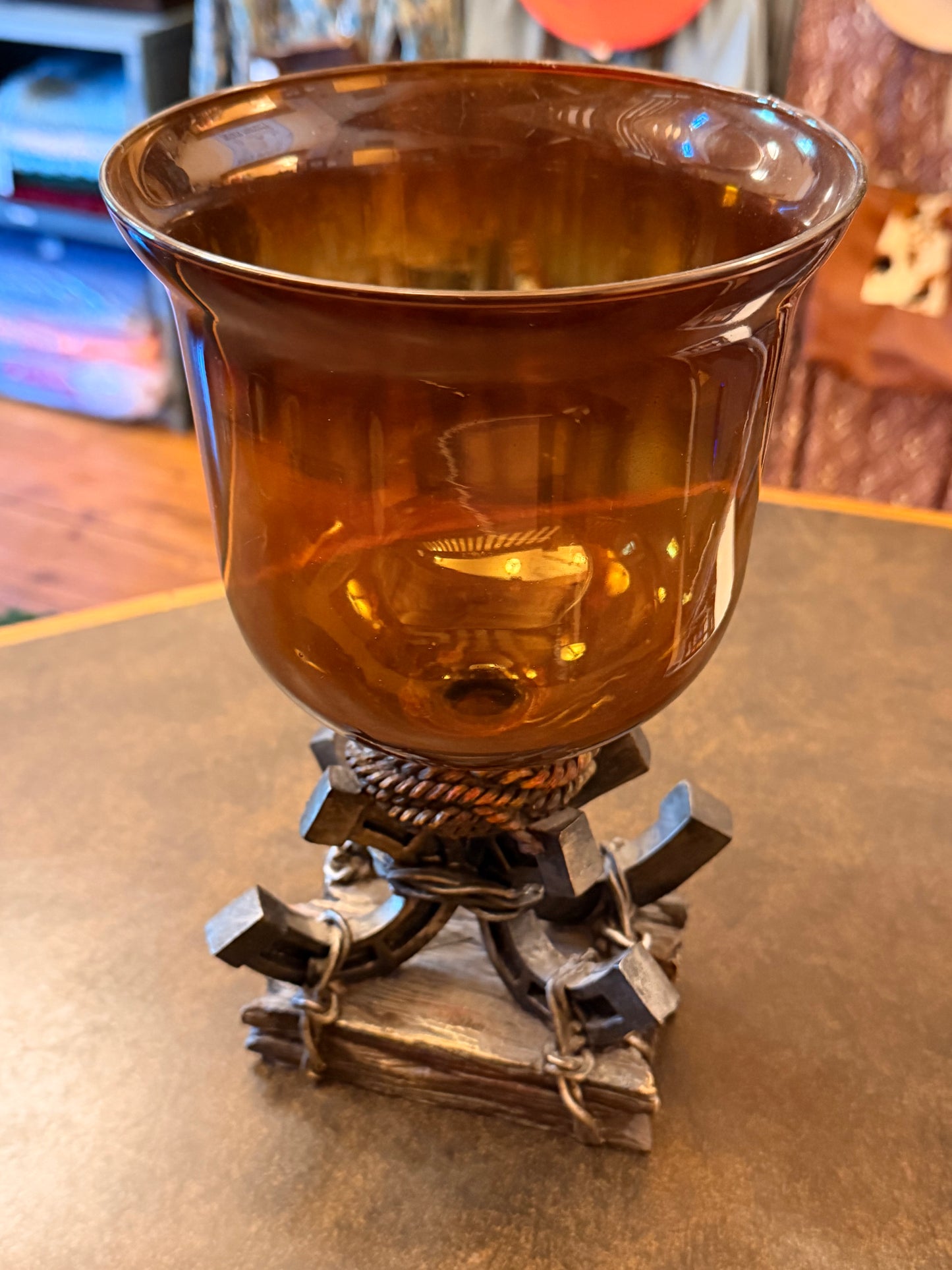 Vintage Western Candle Holders