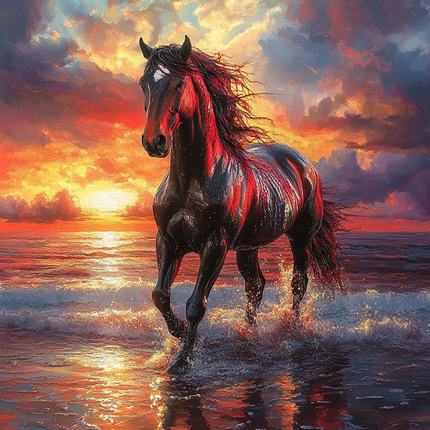 Spirit Horse Diamond Bead Art Kits